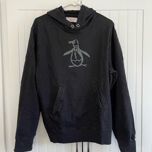 Black Penguin Pullover Hoodie